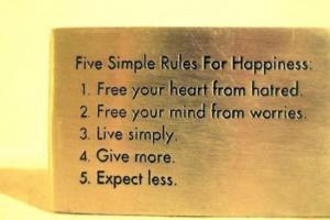 Правила за среќа