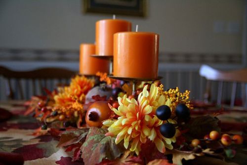 dekoracii, декорации, свеќи, украси, лампиони, есен, цимет, цвеќе